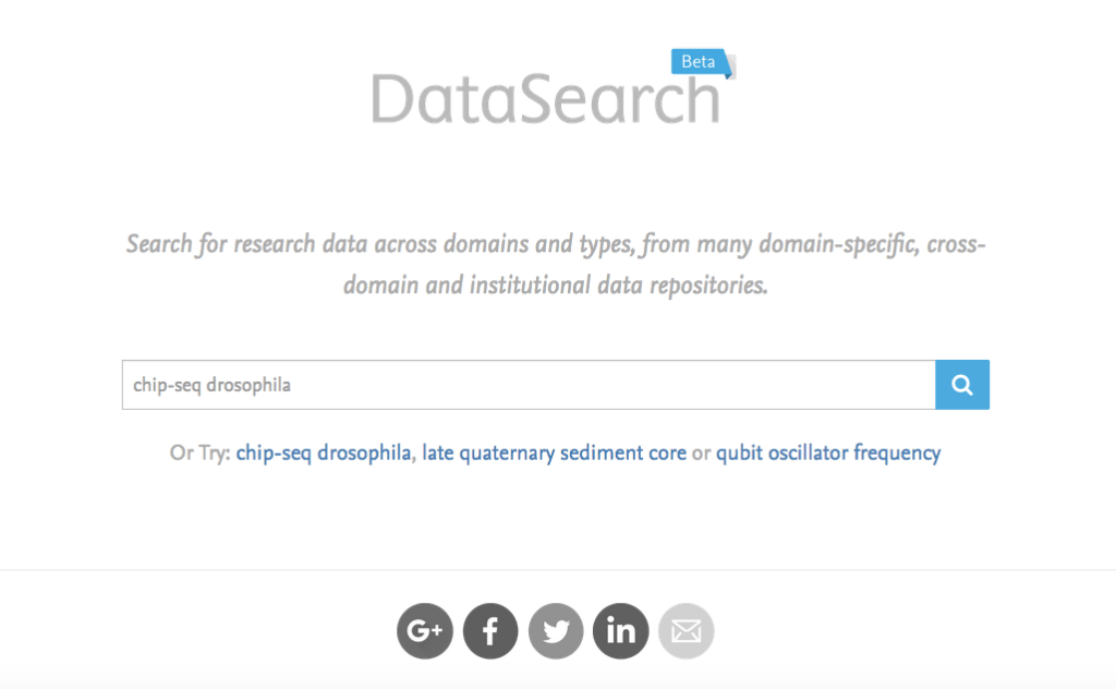 Introducing Elsevier DataSearch – Beta&nbsp;Two